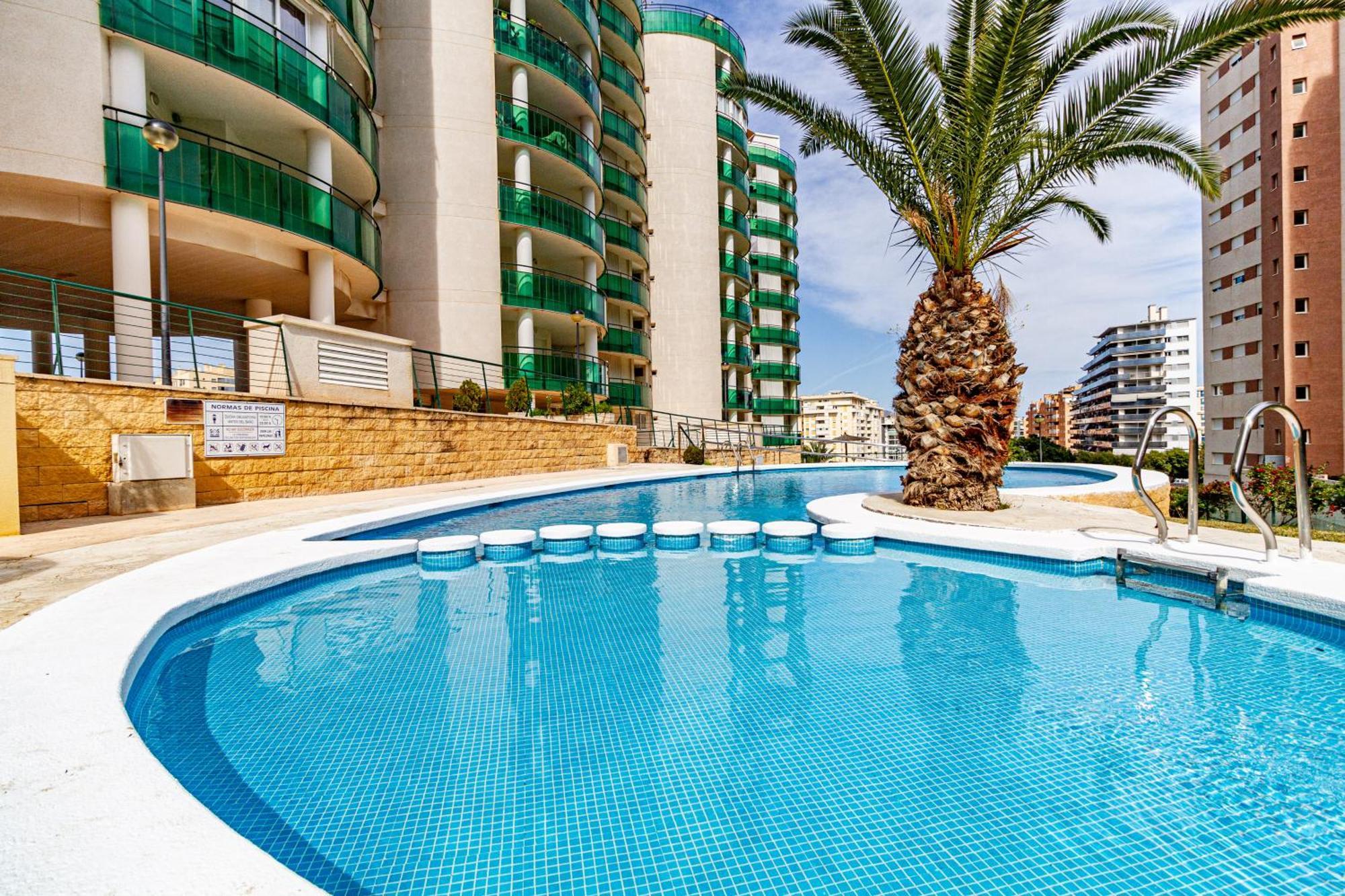 Apartment Vilapark With Pool, Free Parking, Terrace, Beach Benidorm Eksteriør billede